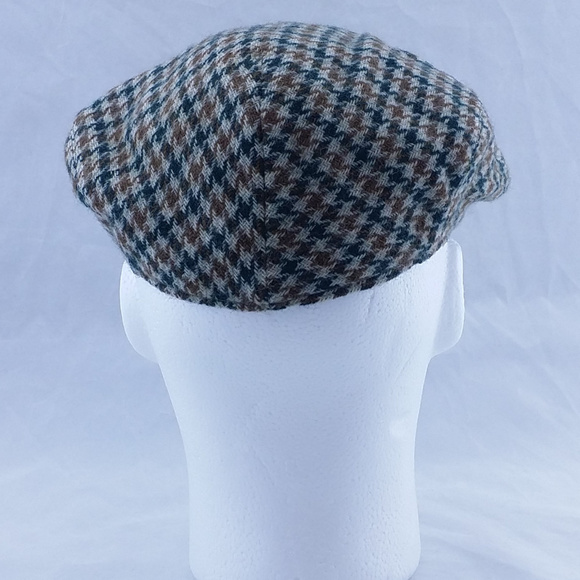 Vintage Gala Forest Pure Wool Cap Scotland Hat S - Picture 5 of 6